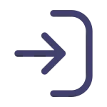Log In SVG Icon